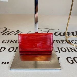 Louis Vuitton Zippy Leather Key chain wallet